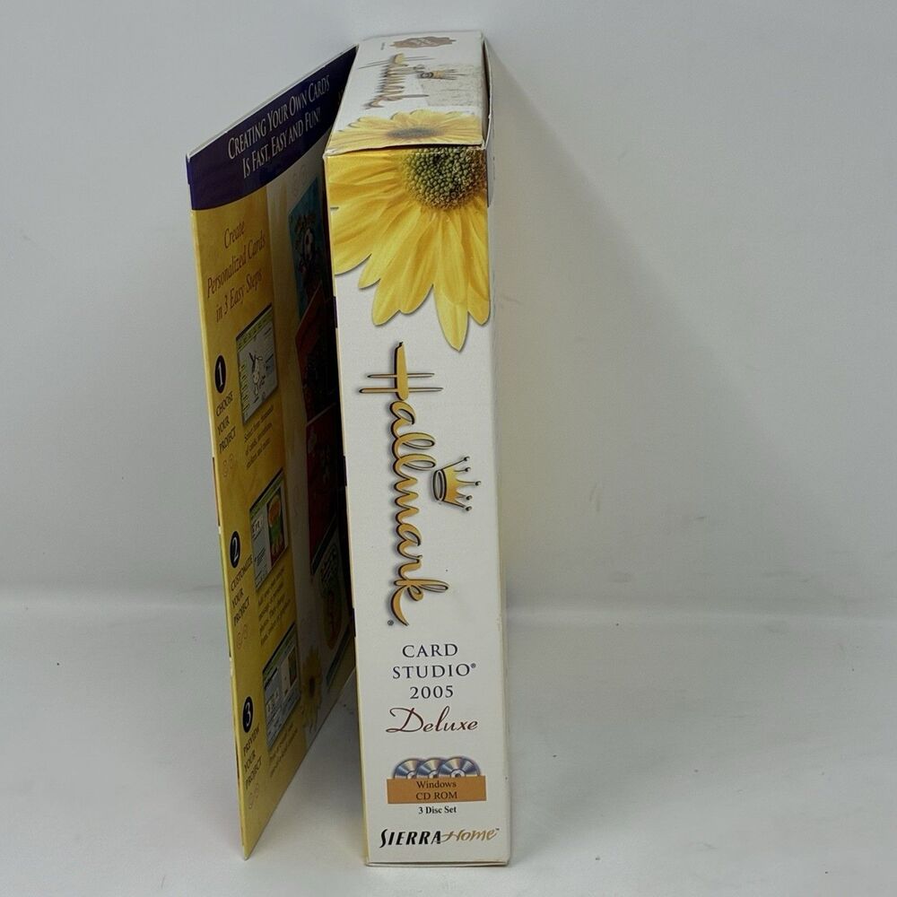 Hallmark Card Studio Deluxe - Retail Box Complete - Picture 7 of 10